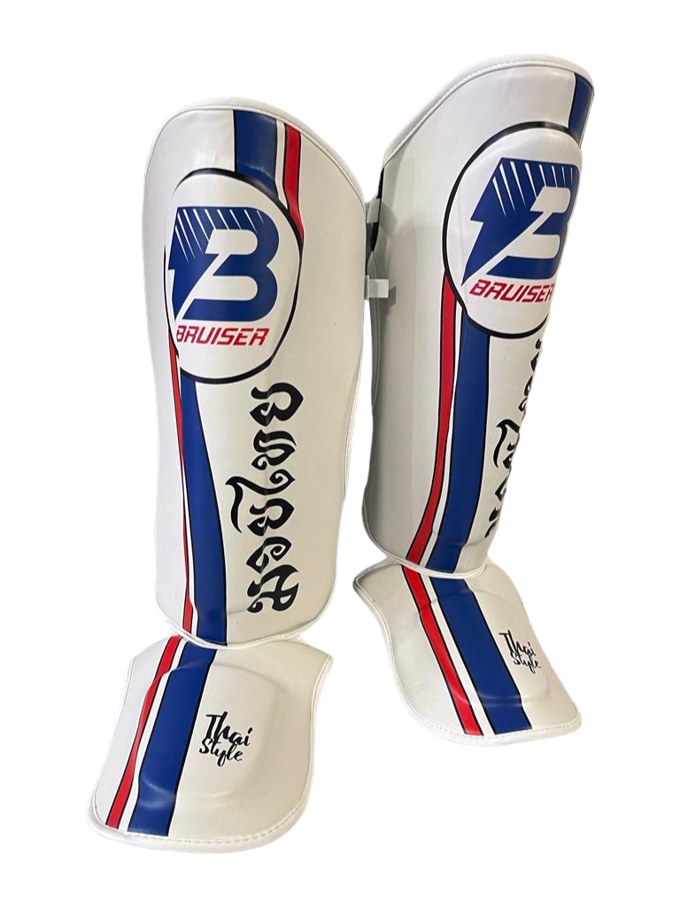 Traditional Thai Sparring Shin guards with Instep