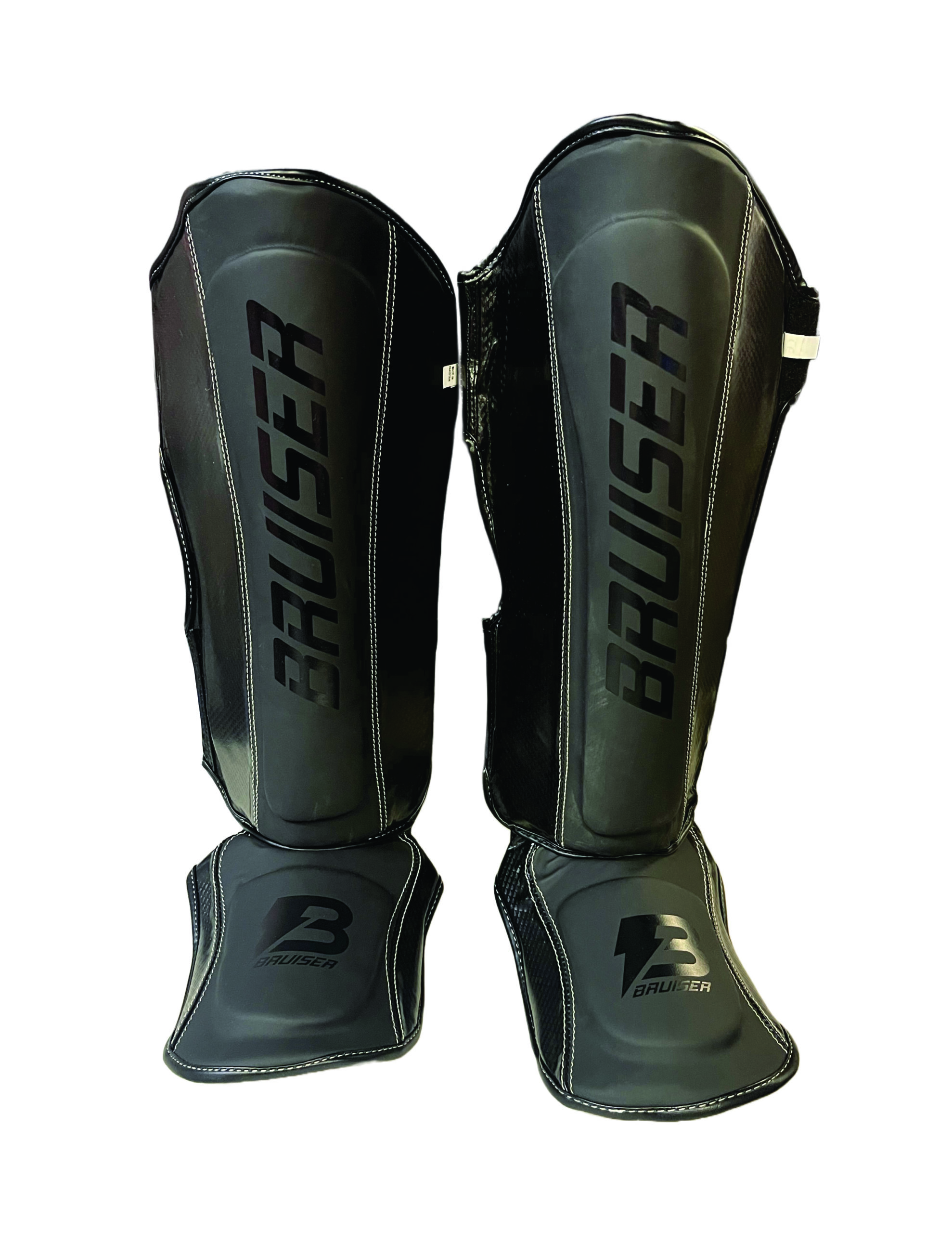 Sparring Muay Thai Shin guards with Instep BLK SERIES